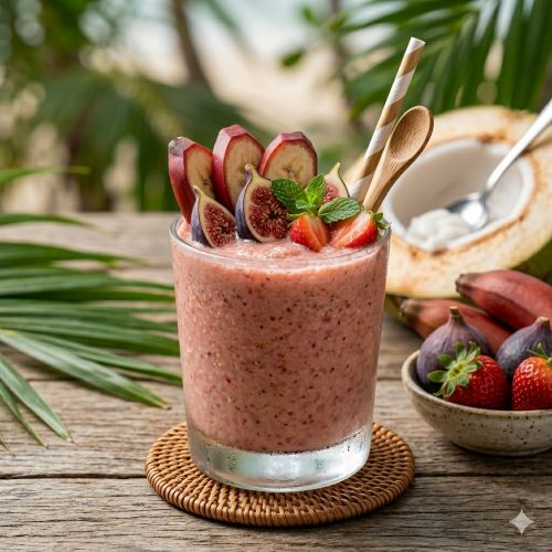 R Banana With Fig Strawberry