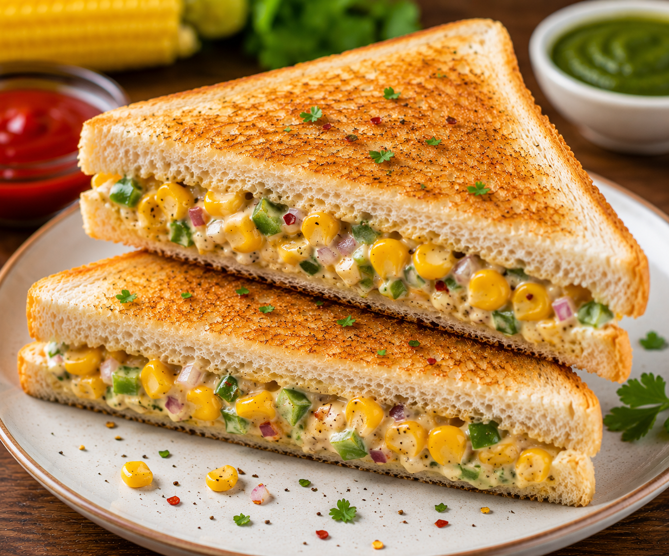 Corn Sandwich