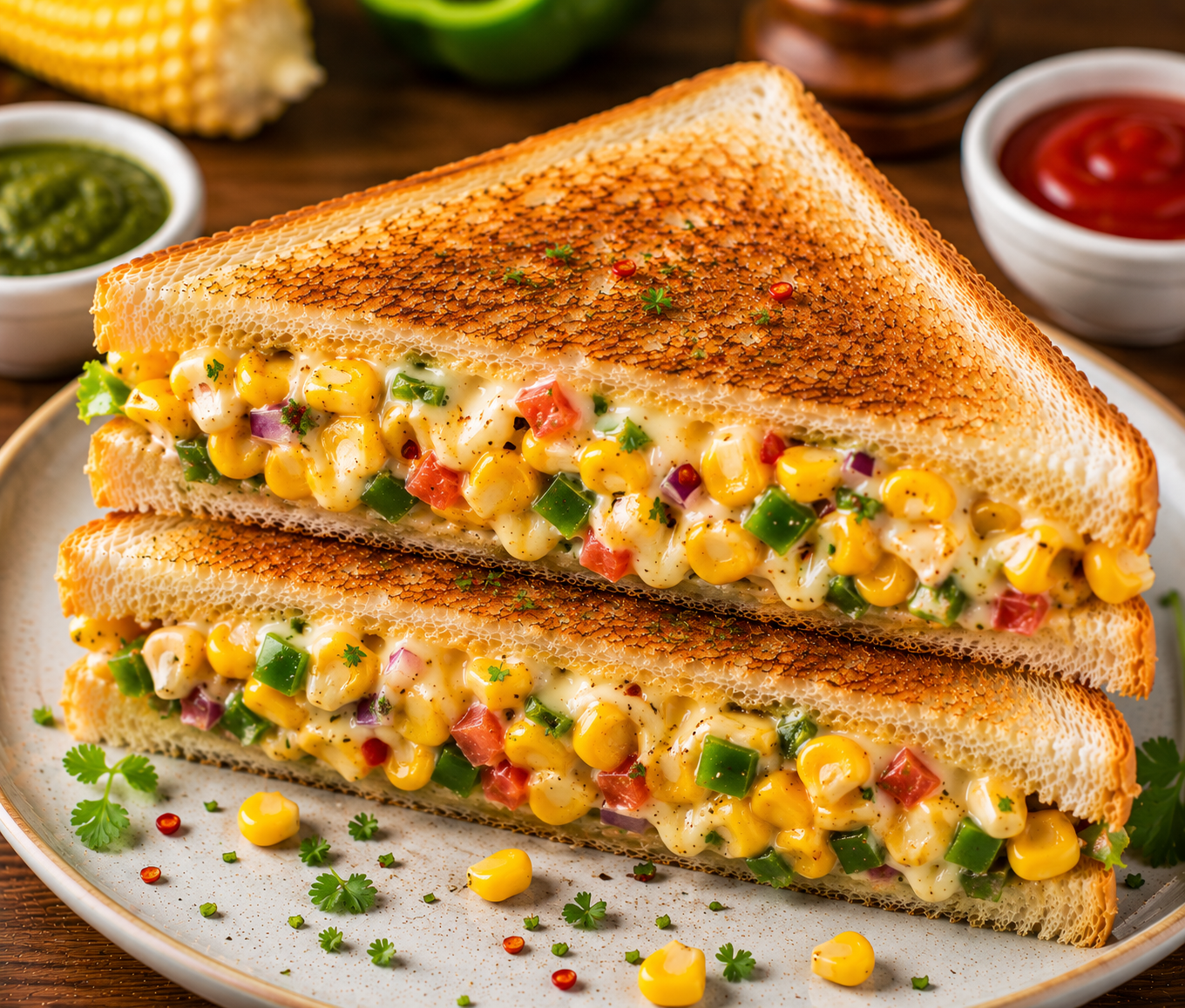 Spl Corn Sandwich