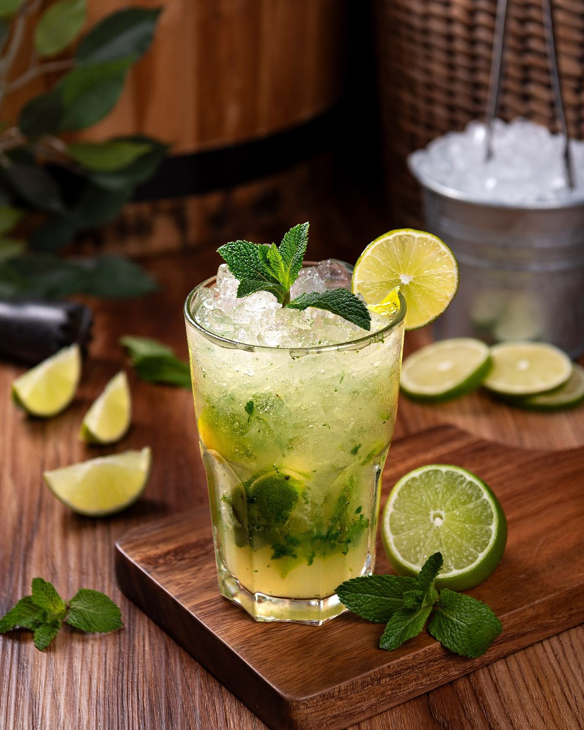 Mint and Lime Mojito