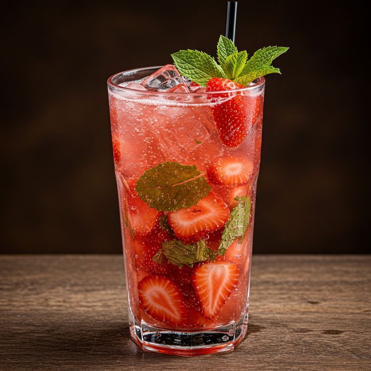 Strawberry Crush Mojito