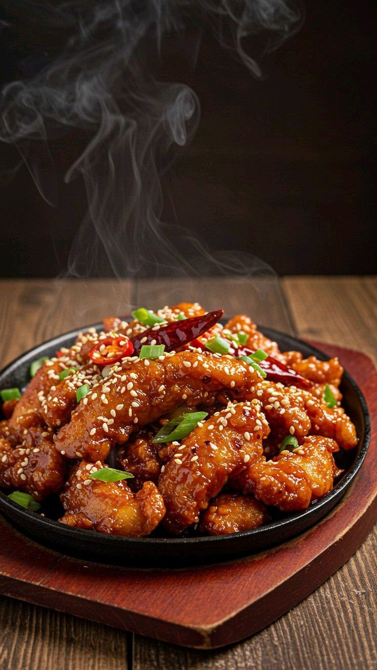 Schezwan Chicken Strips