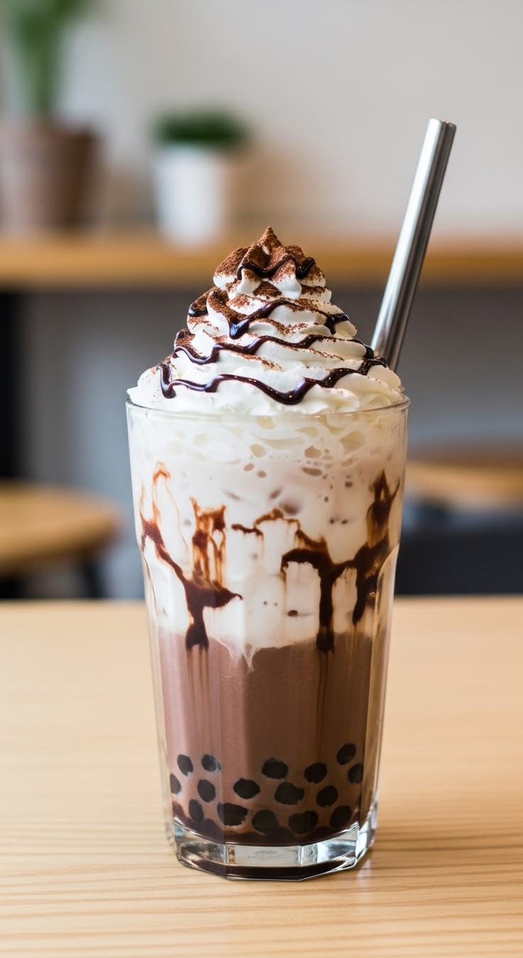 Nutella Boba Shake
