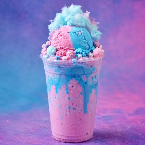 Frozon Bobon( With Icecream)