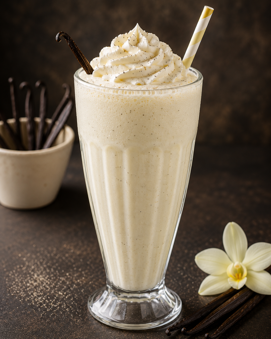 Vennila beans Shake (With Icecream)