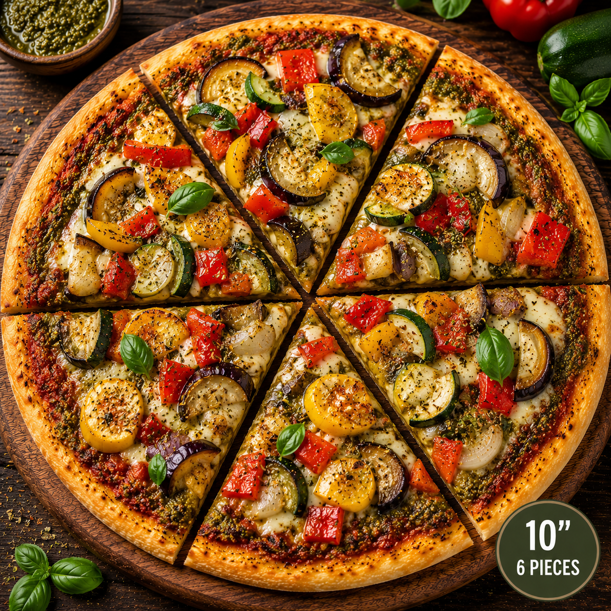 French Ratatouille Veg. Pizza