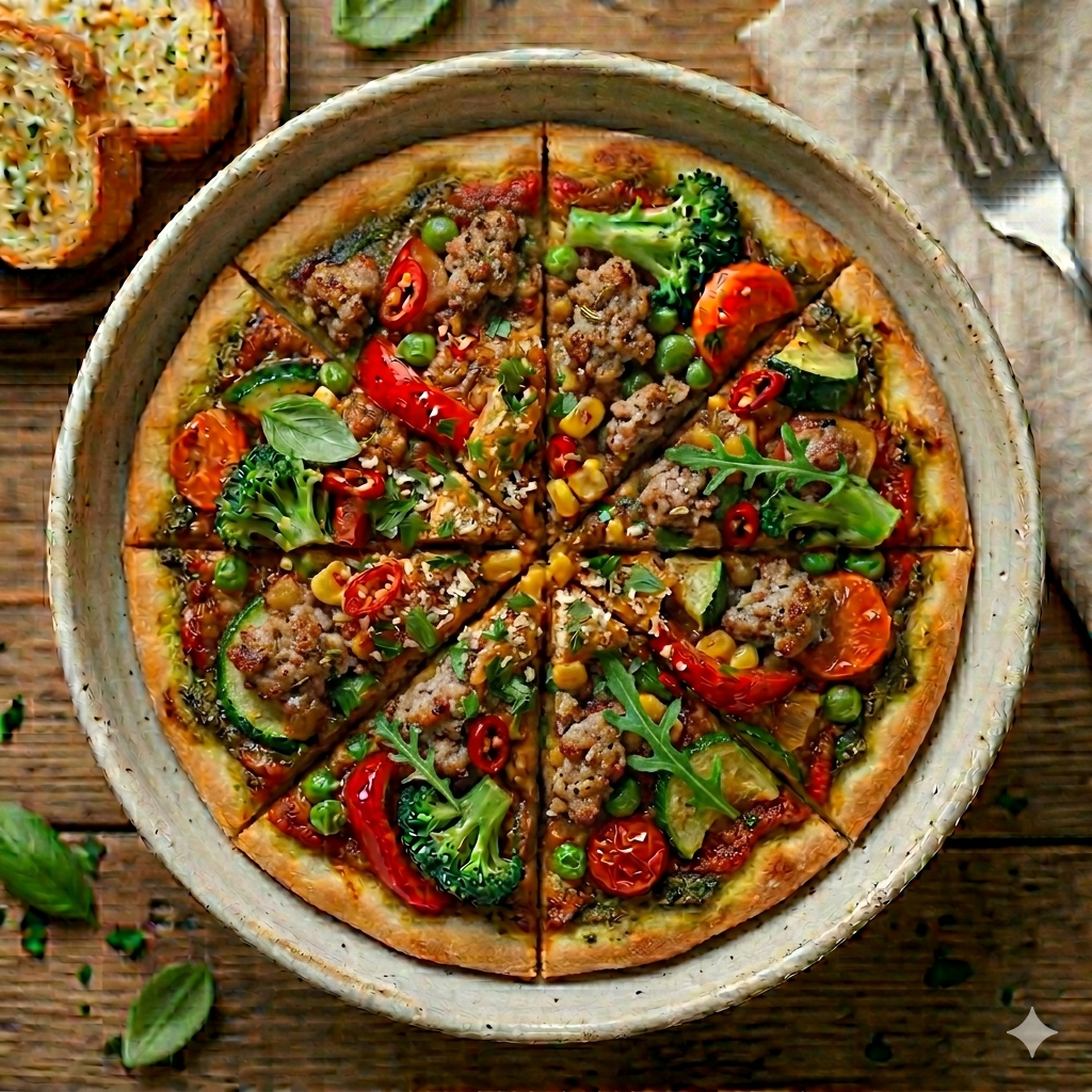 Pork Sausage Pizza