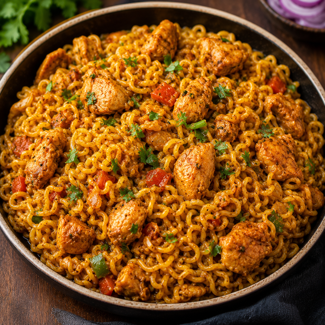 Chicken Maggi Homestyle Masala