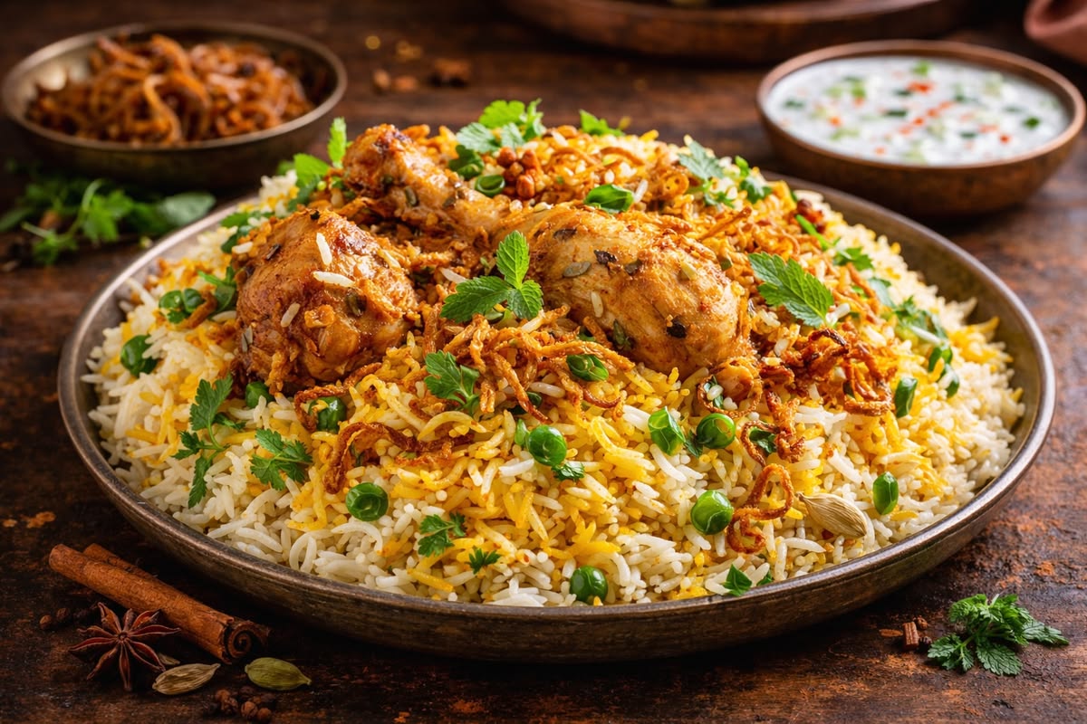 Chicken Thokku Biryani