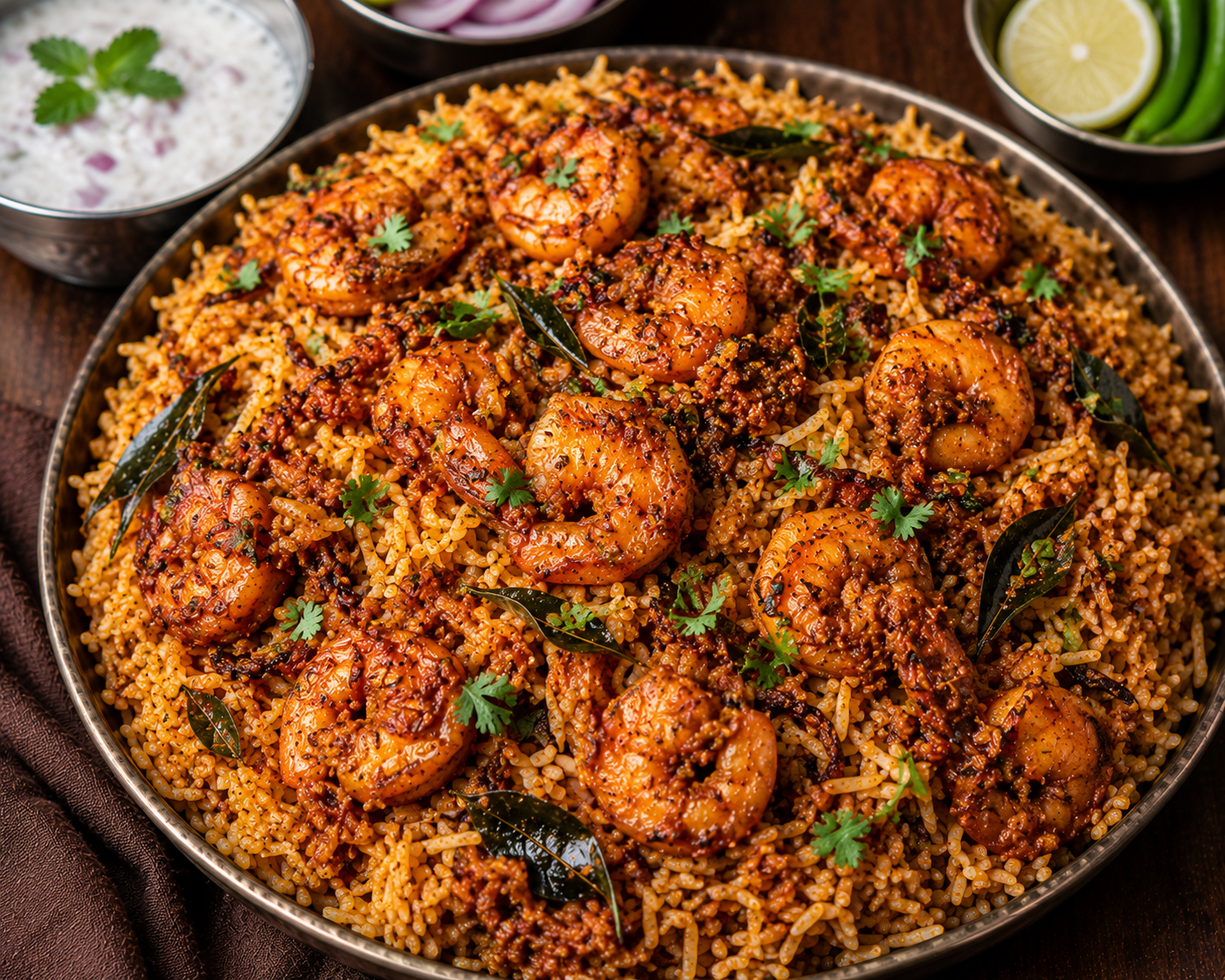 Prawn Thokku Biryani