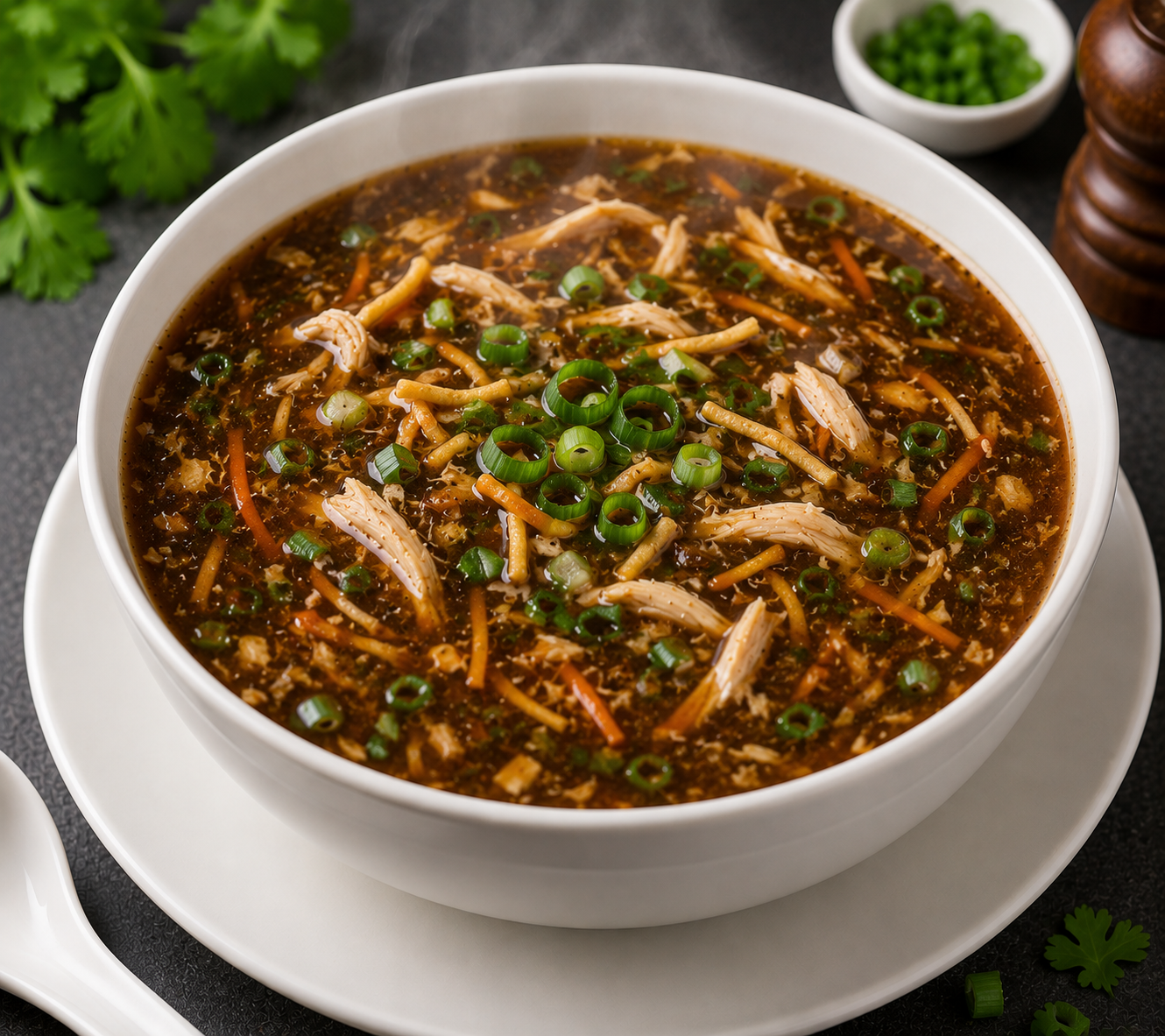 Chicken Manchow Soup