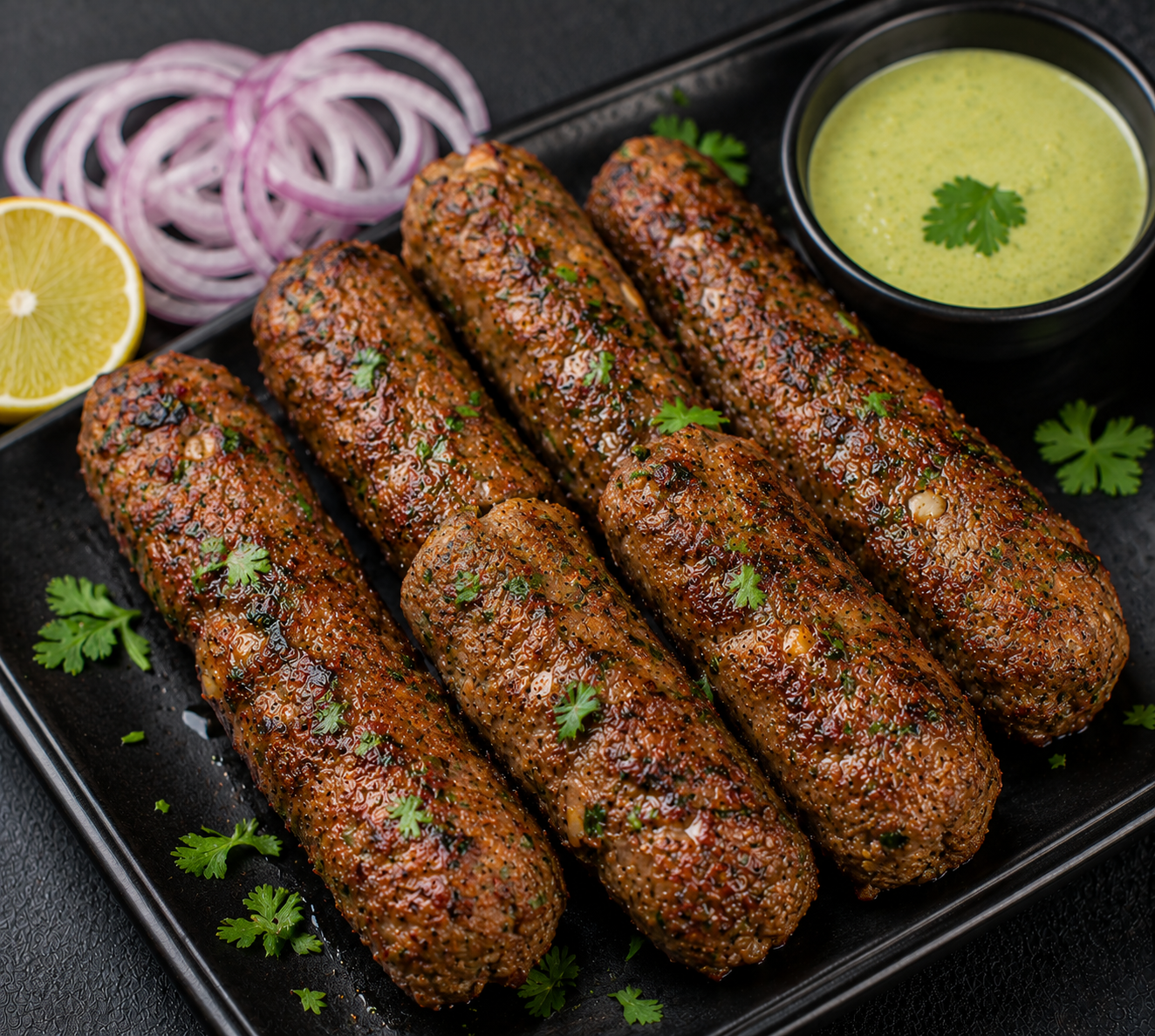Mutton Semi Kebab (6 Pcs)