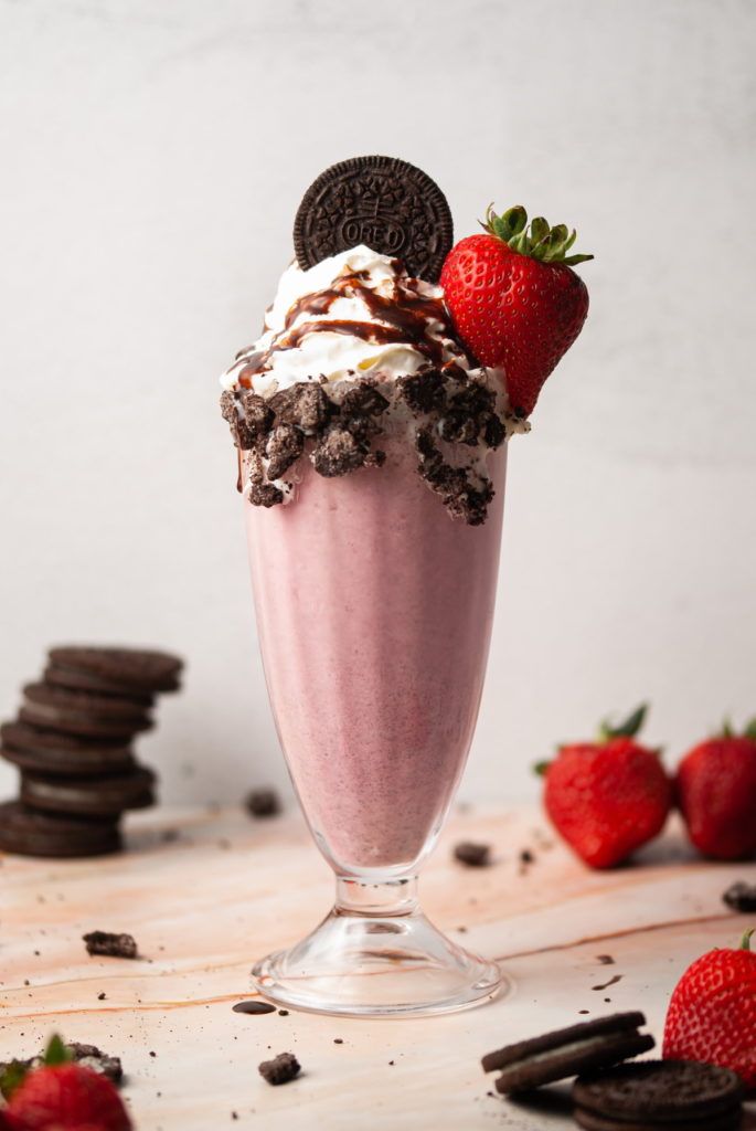 Oreoberry Milkshake