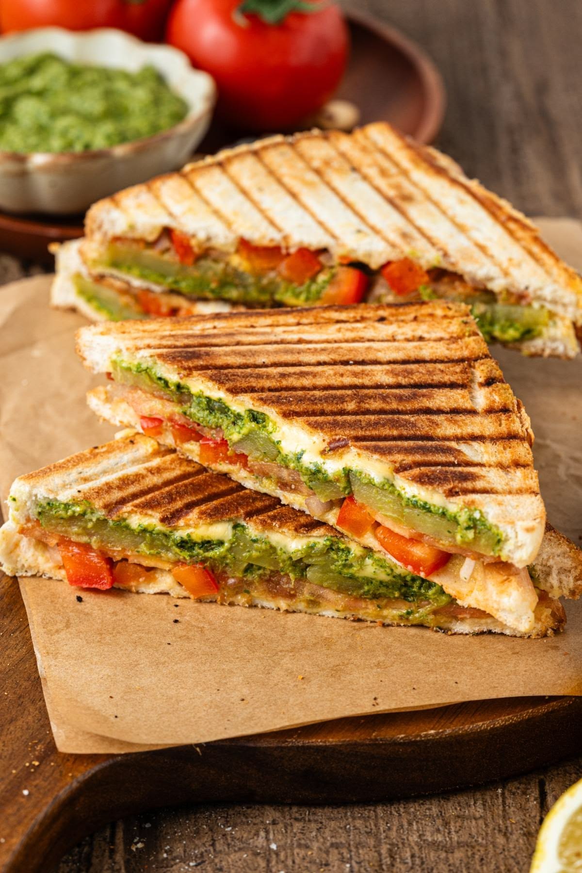 Veg Chutney Grill