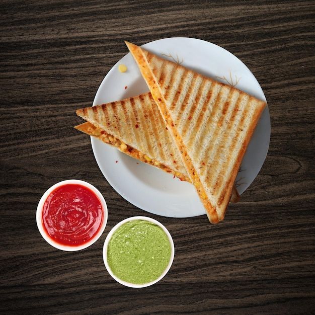 Aloo Masala Cheese Toast