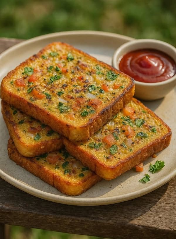 Aloo Paneer Veg Toast