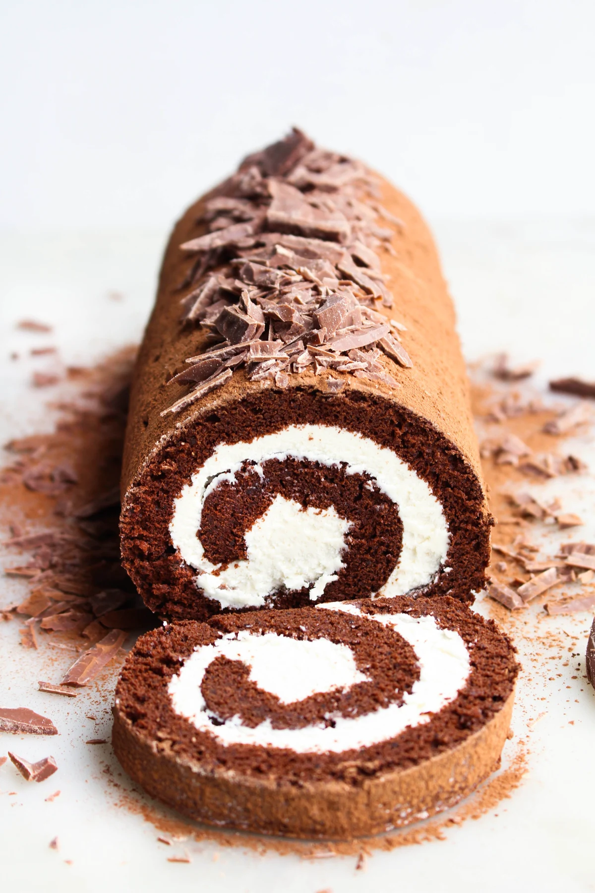 Chocolate Cream Roll