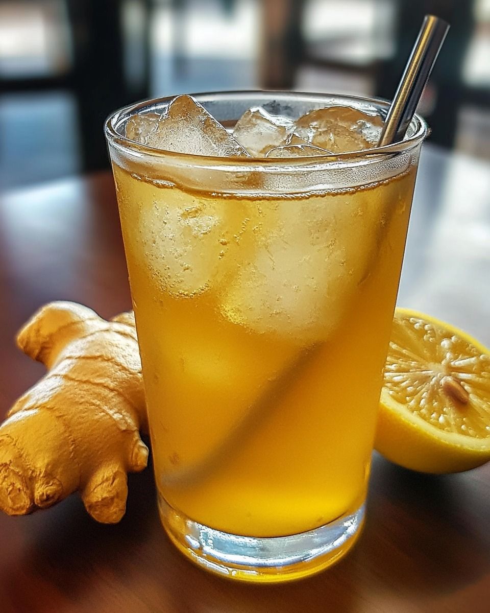 Ginger Lemon Iced Chai