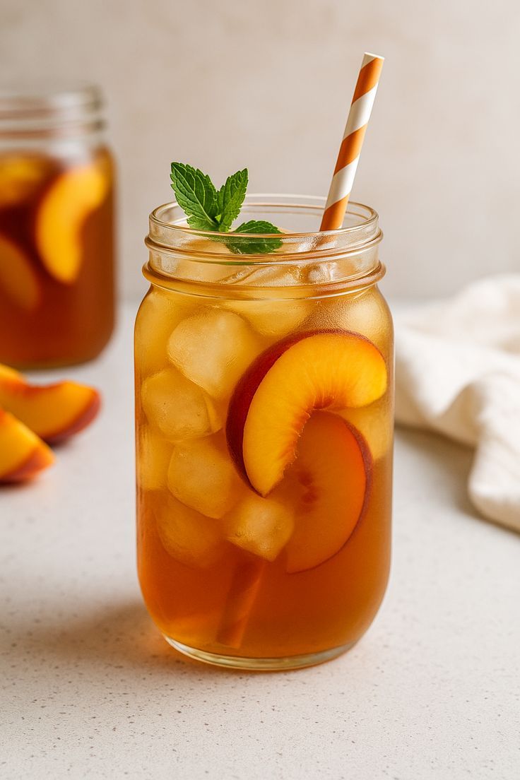Peach Passion Iced Chai