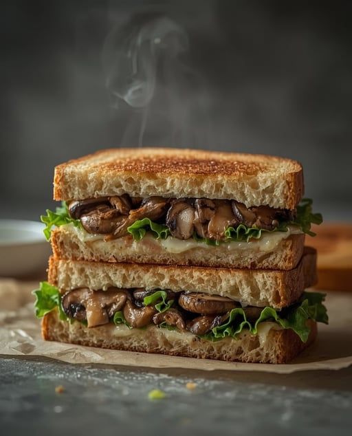 Mushroom Sandwich