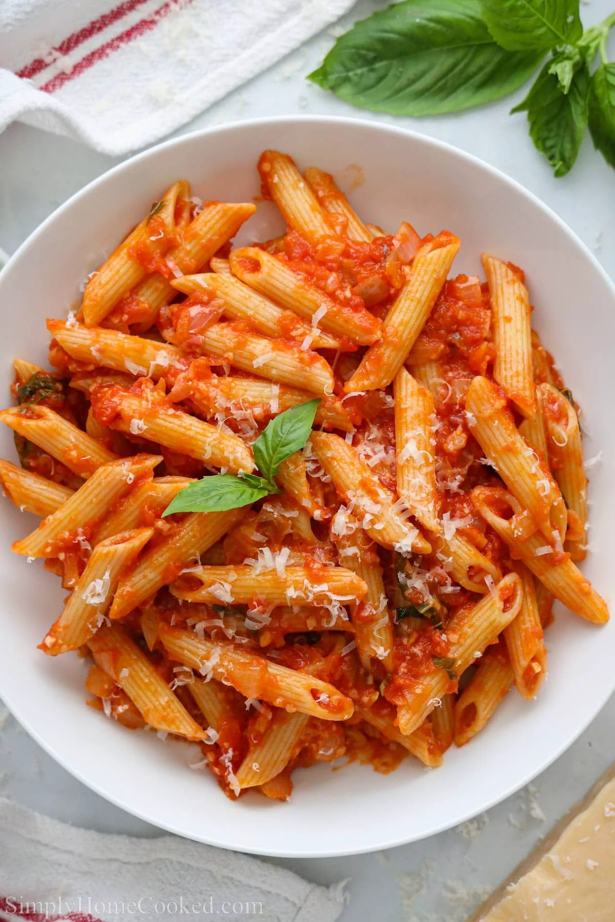 Cheesy Tomato Pasta
