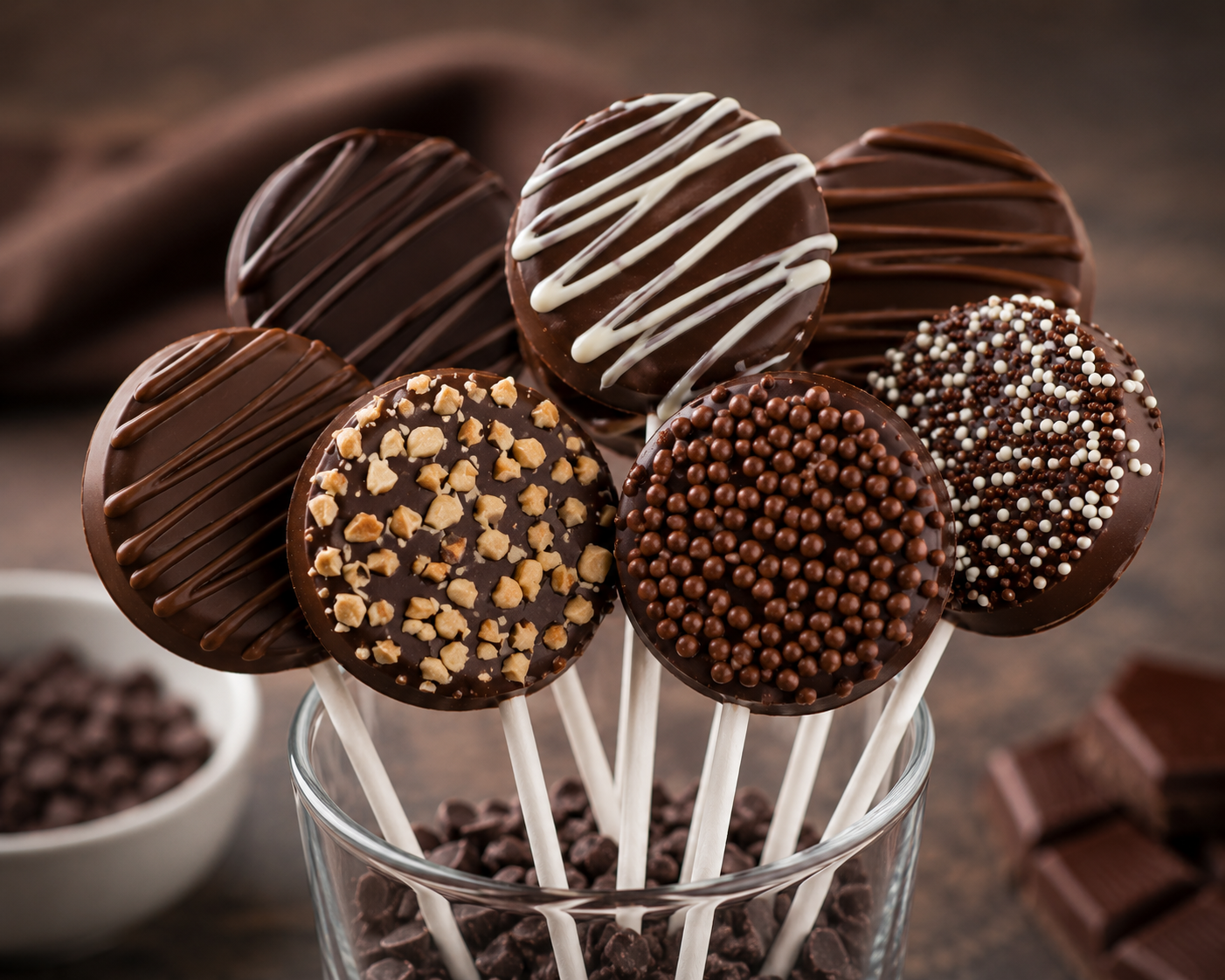 Chocolate lolipop 