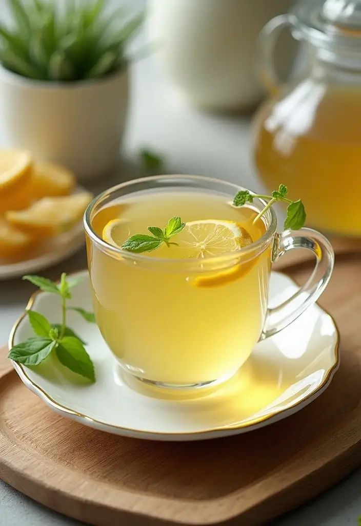 White Lemon Tea