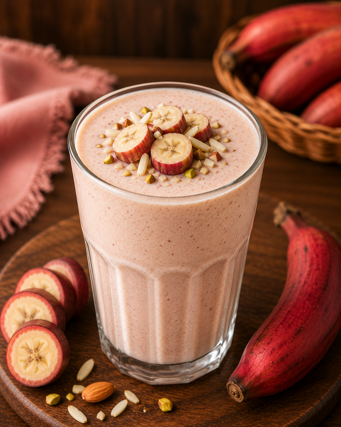 Creamy Red Banana Delight