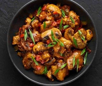 Mushroom Manchurian