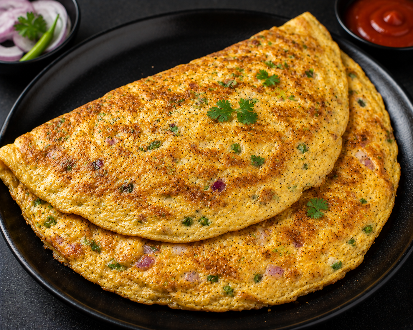 Onion Omelette (1 Egg)