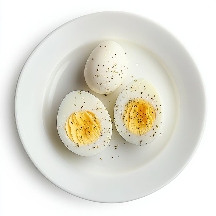 Boiled Egg Pepper Fry  (4 Eggs)