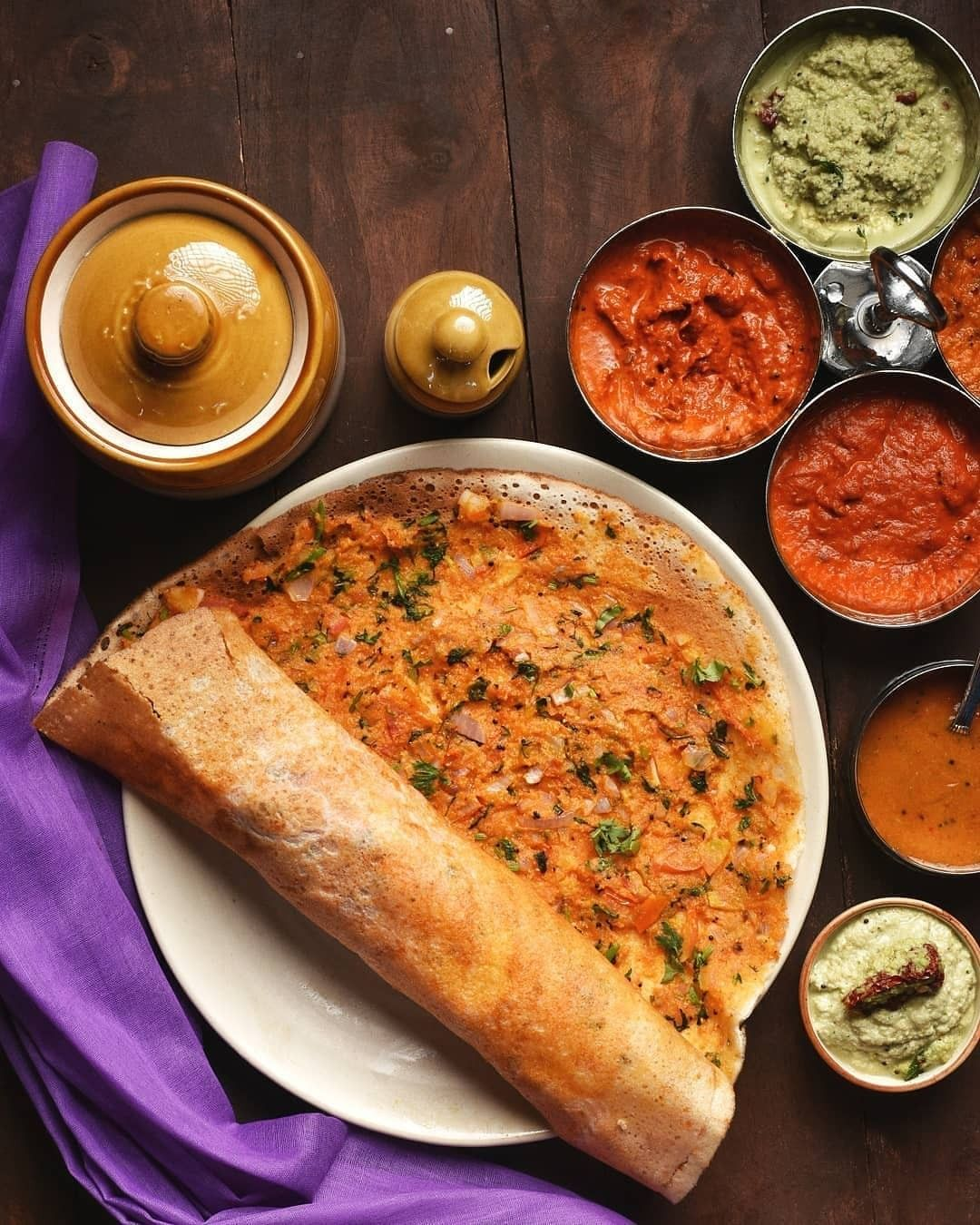 Onion Masala Dosai