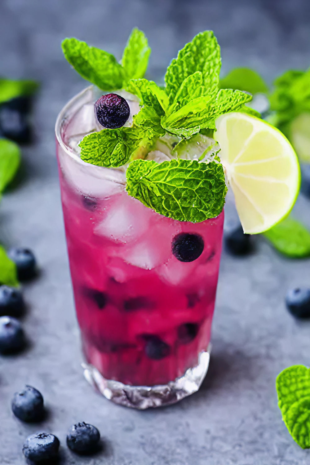 Blueberry Mojito