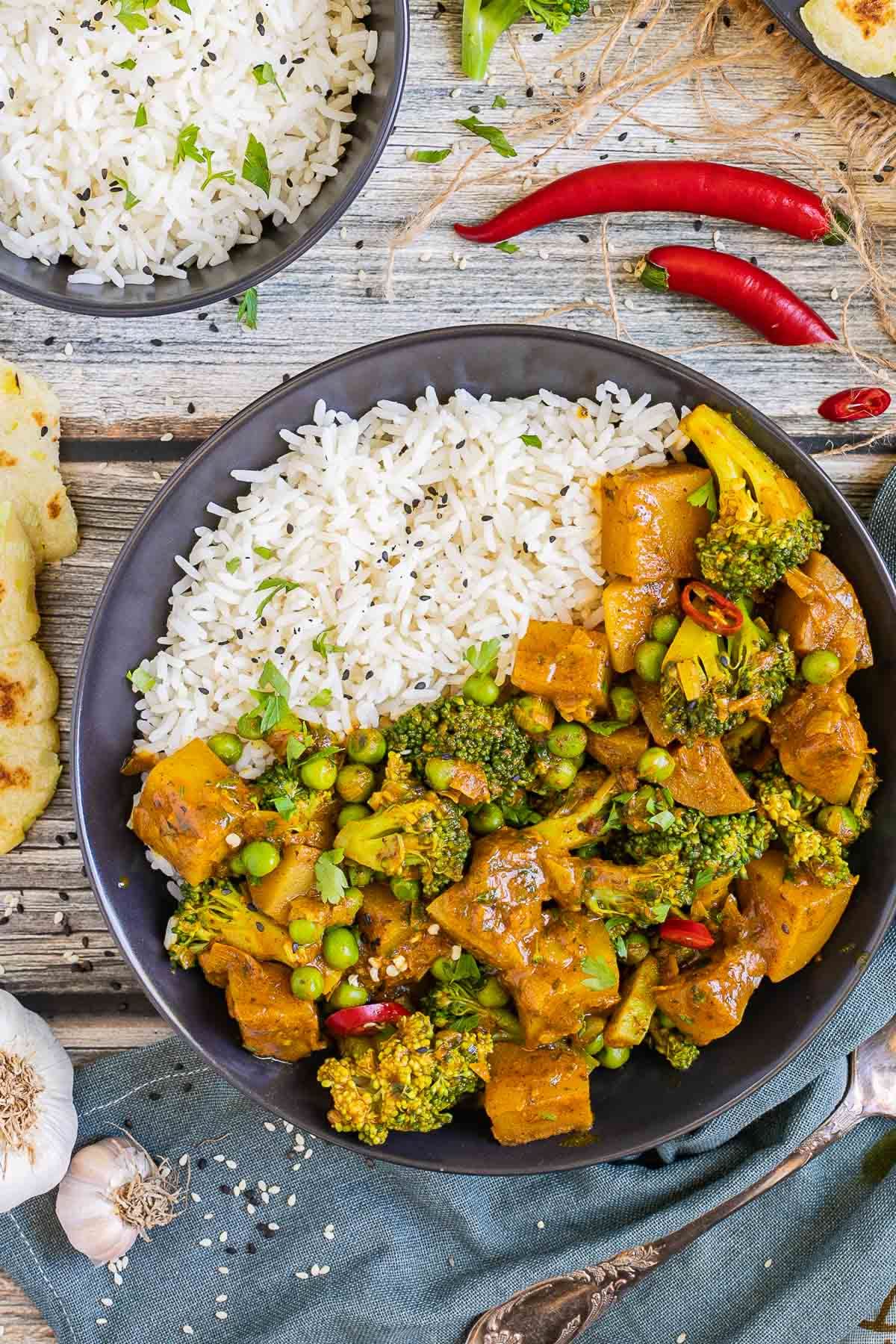 Broccoli - Crispy Mushroom - Dragon Potato - veg Pakoda