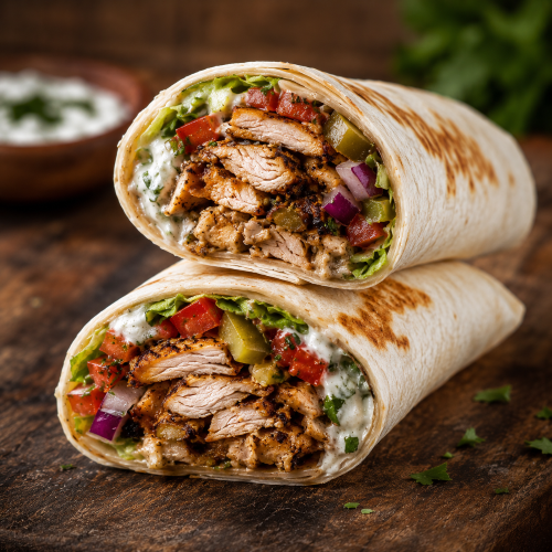 Lebanese Shawarma (Roll)