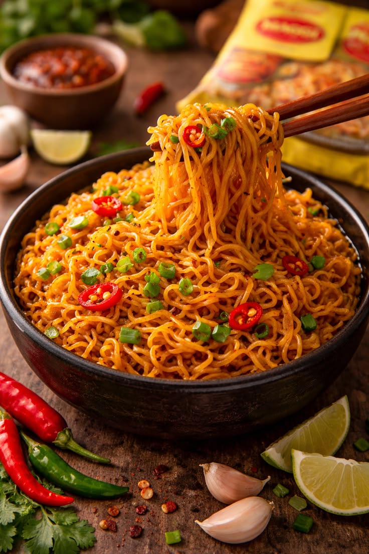Peri -Peri Veg Maggie