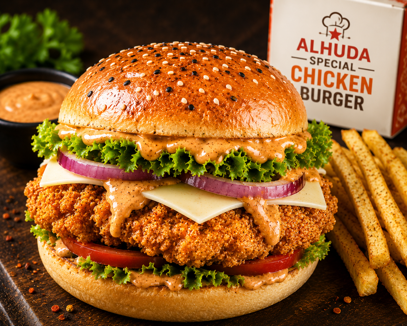 Chicken Cheese Burger