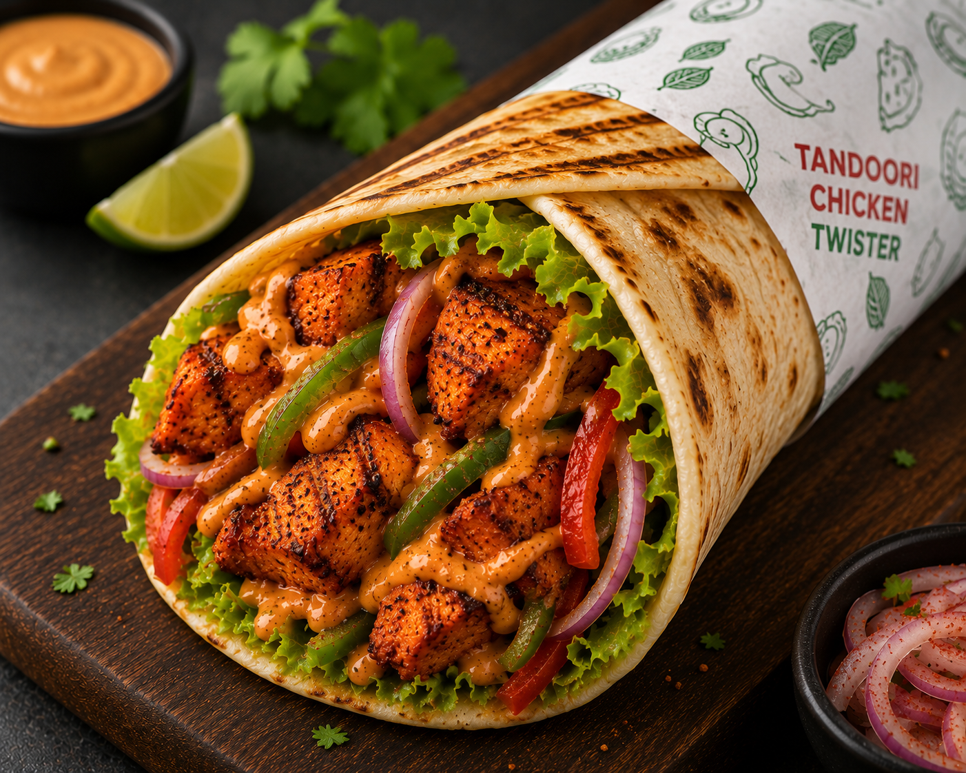 Tandoori Chicken Twister