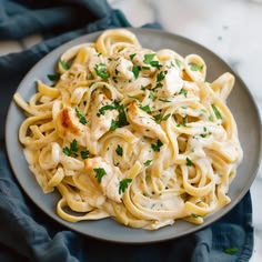 Chicken & Mushroom Alfredo