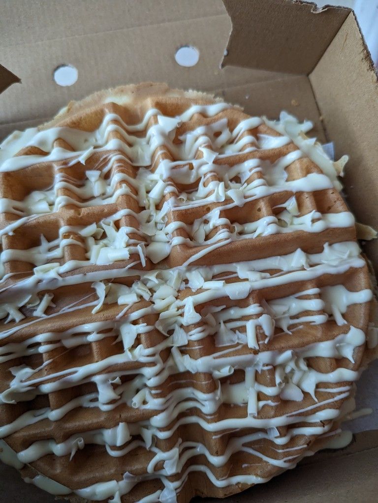 White Chocolate Waffles