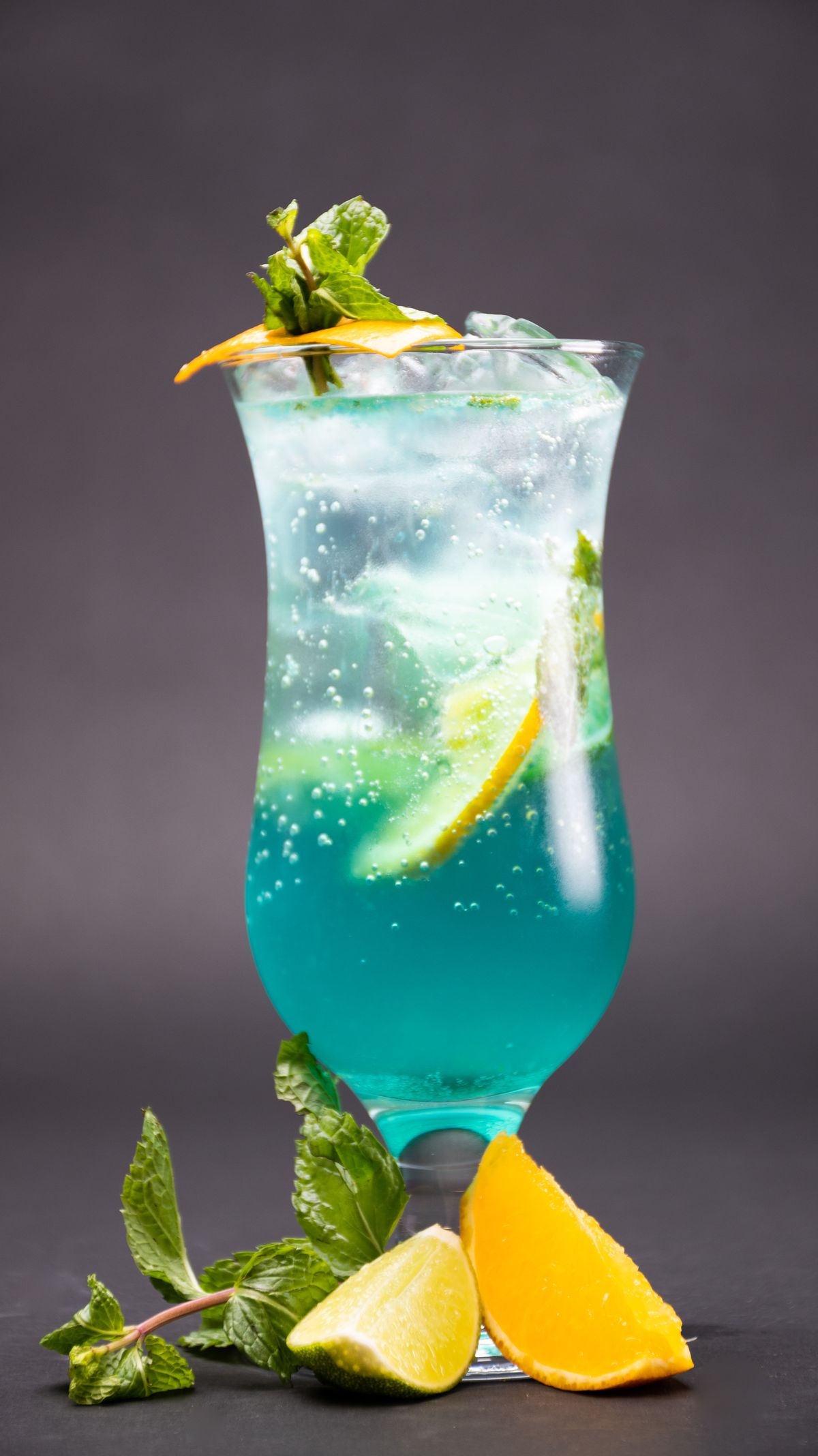Blue Curaco Mojito