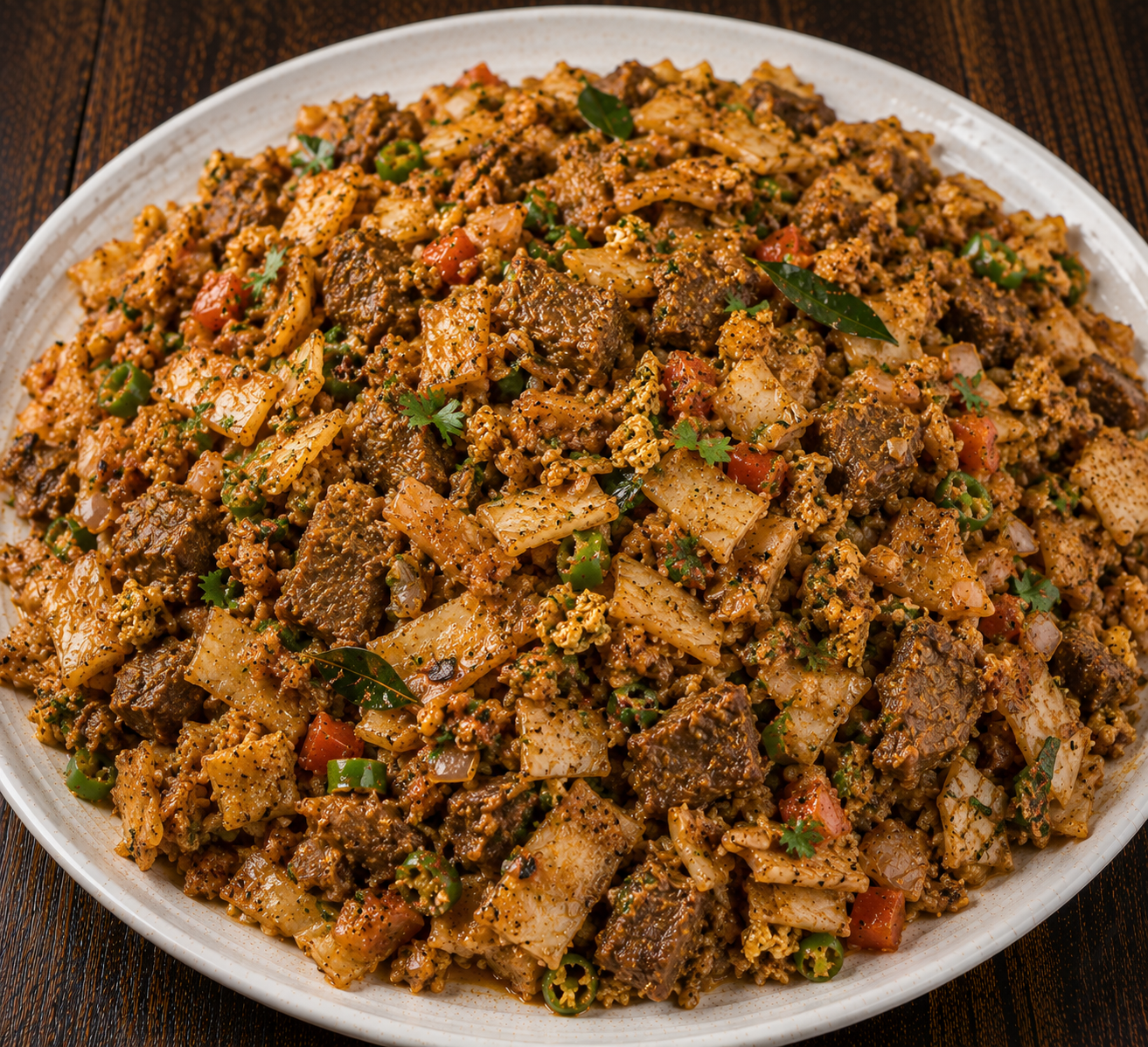 Mutton Kothu Parotta