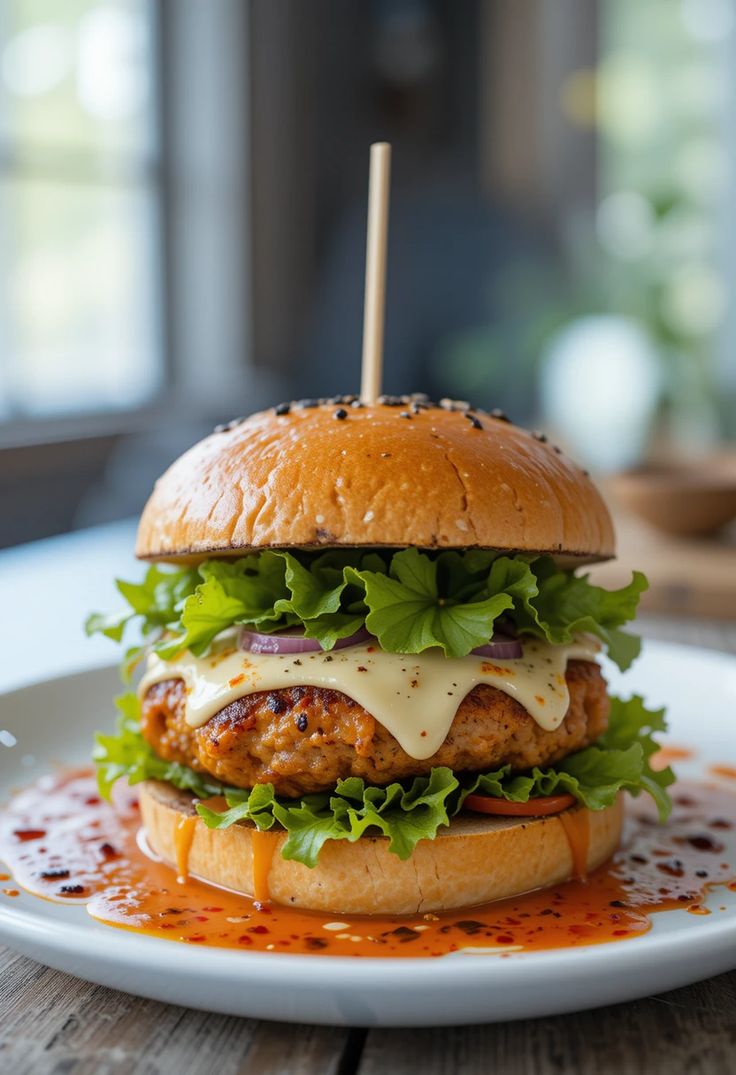 Peri Peri Chicken Burger