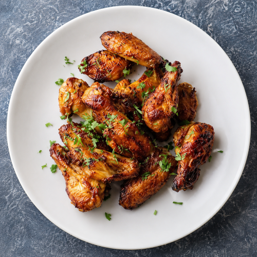 Schezwan Wings (4 pcs)