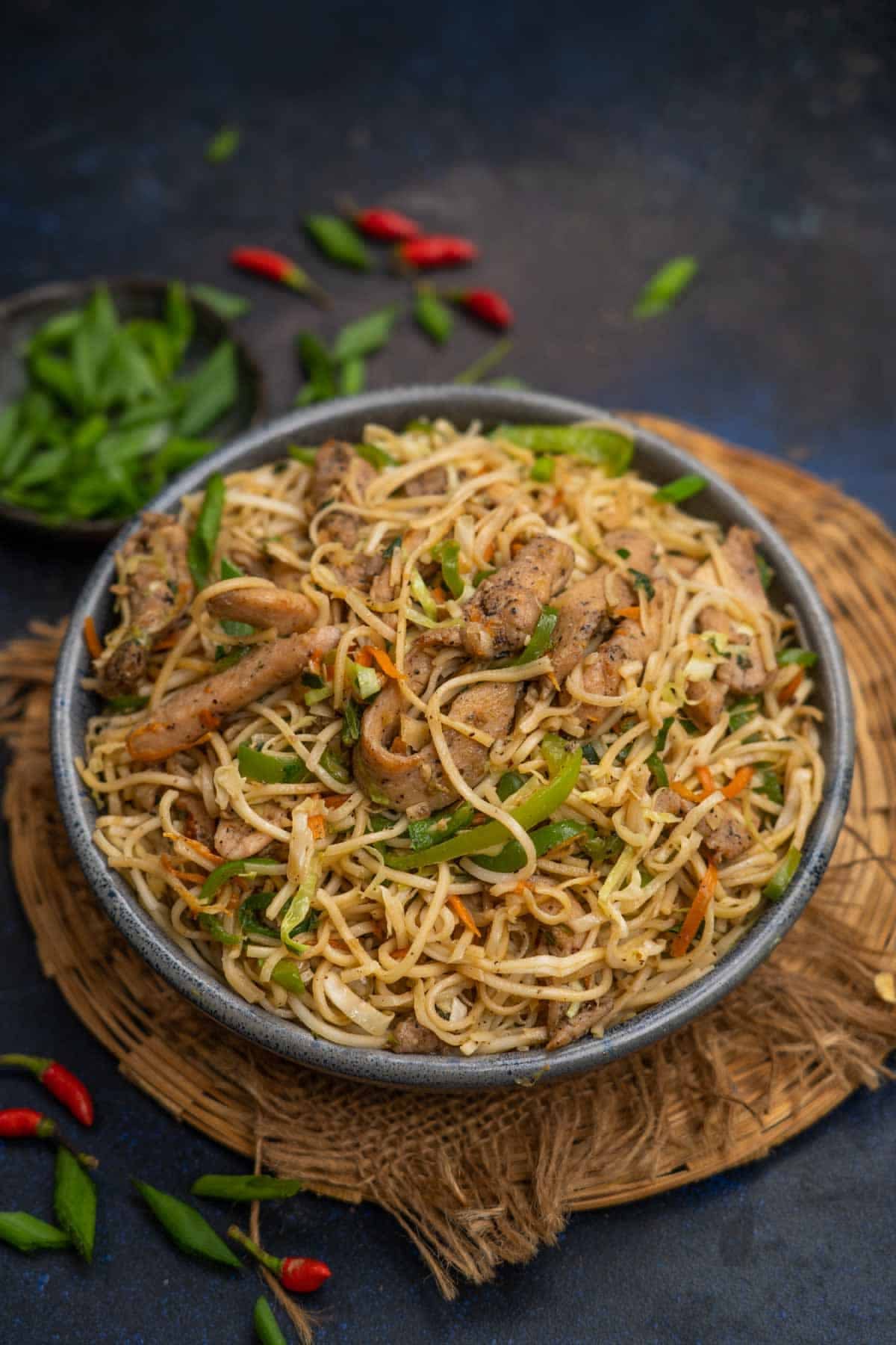 Hakka Noodles - Chicken