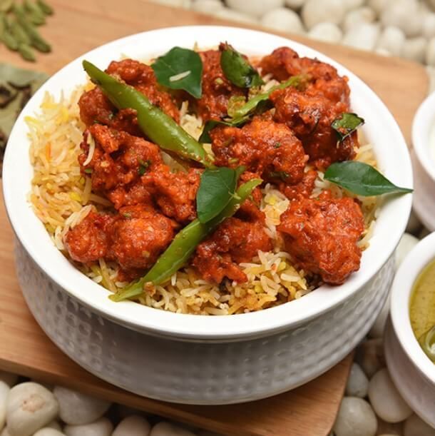Chicken 65 Biriyani