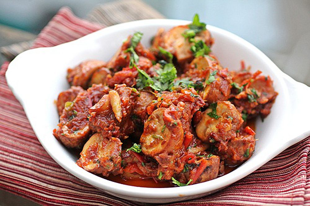 Mushroom Masala (Dry)