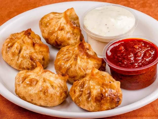 Chocolate Momo - Fried