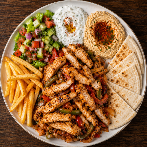 Spl Peri Peri Shawarma Plate