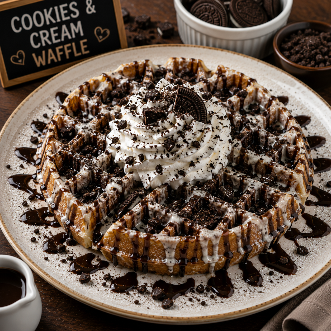 Cookies & Cream Waffle